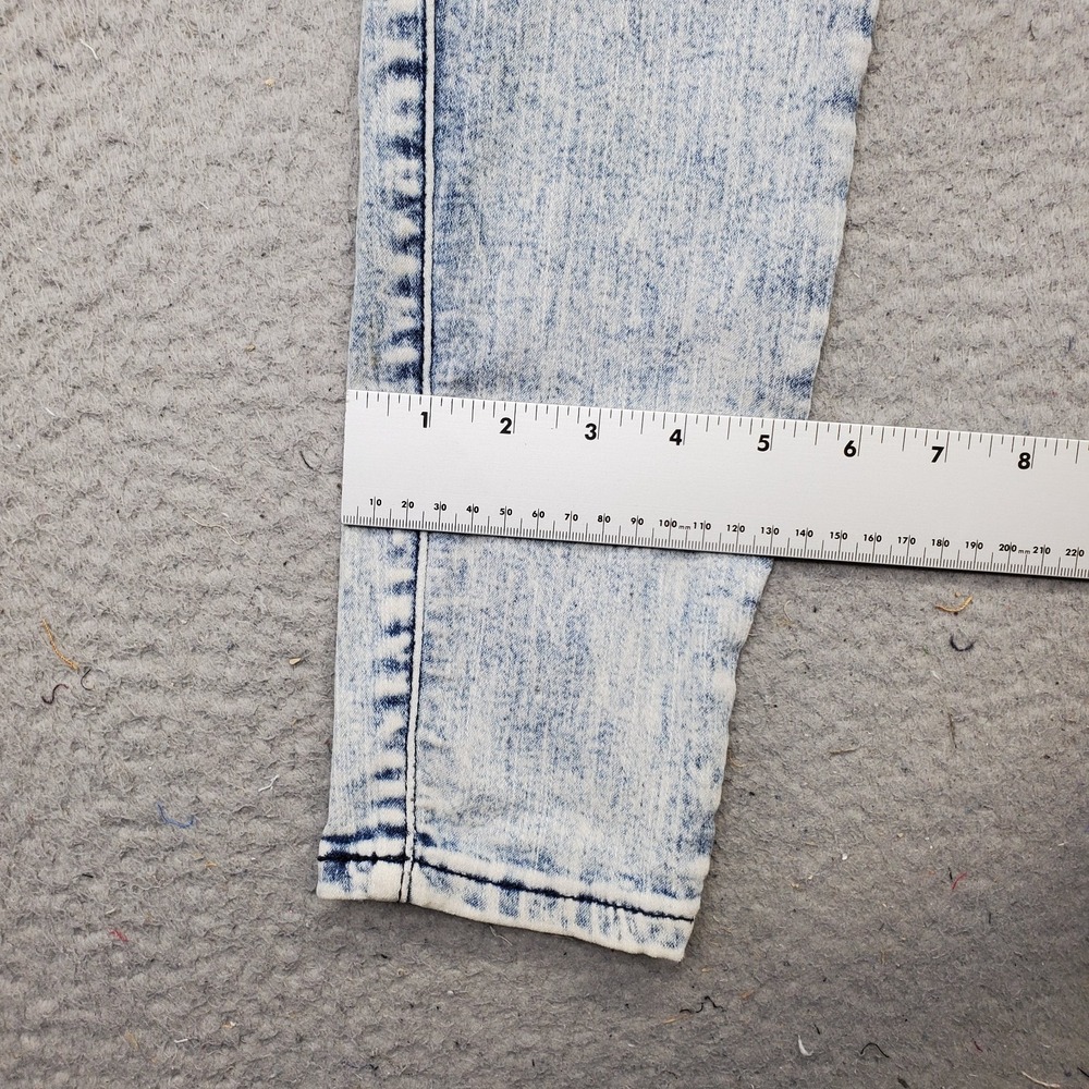 Between Us Cargo Jeans Womens 7 Multi Denim Stretch Utility Pockets Skinny Leg - Picture 5 of 9